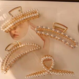 Plastic Claw Clips For Woman, Acrylic Colourful Claw Clips, Duck Clip Keep Your Hair style In Place, Hair Accessories Set, #GRD445