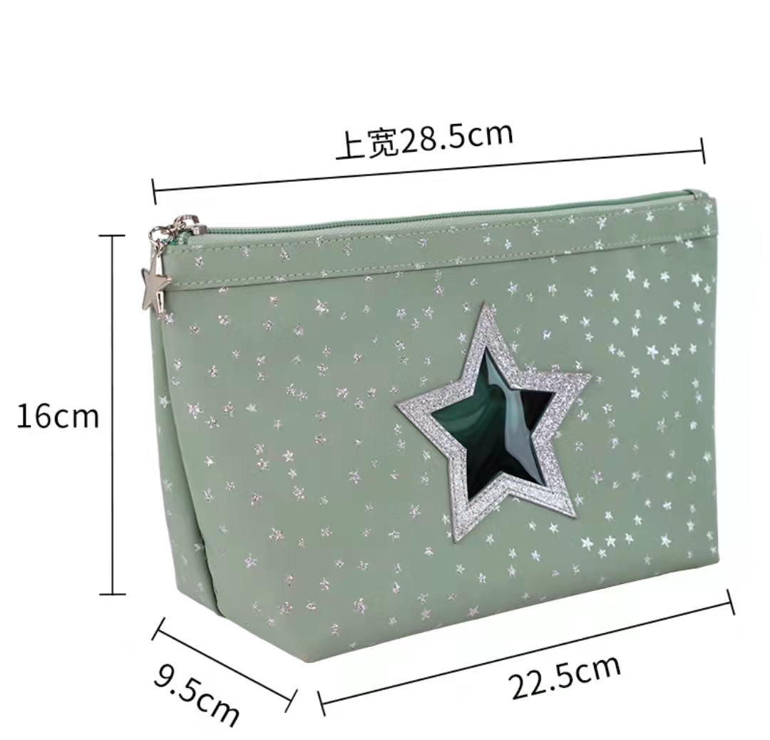 Wholesale OEM PU Cosmetic Bag For Woman Make-up pouch for girls, Customised Storage Bag, Portable bag for lady #GRD465 - Image 6