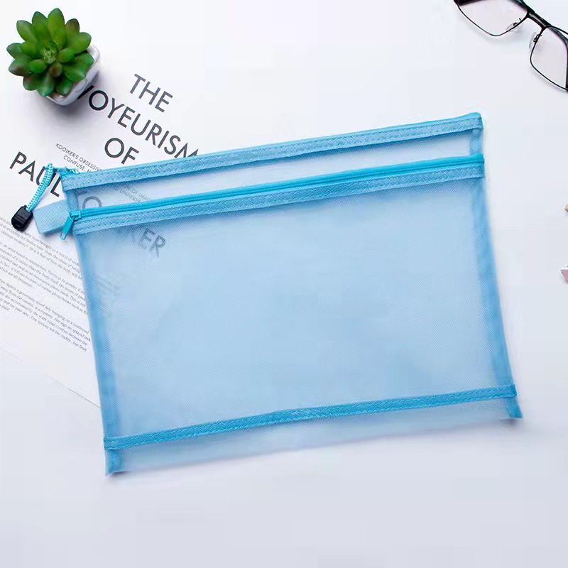 Wholesale Mesh Cosmetic Bag For Woman Make-up pouch for girls, Customised Storage Bag, Portable bag for lady #GRD477 - Image 3