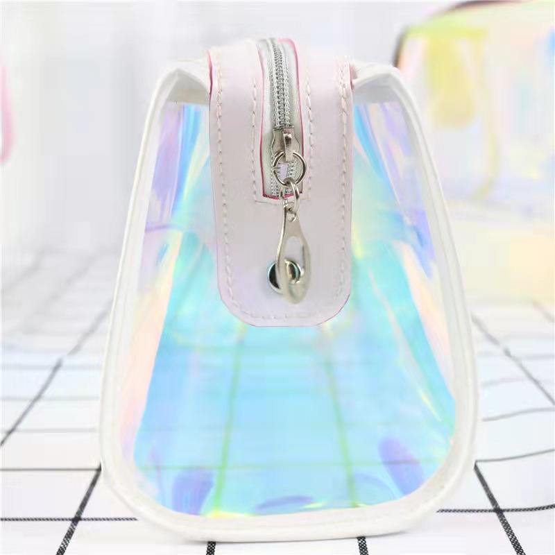 Wholesale TPU Cosmetic Bag For Woman Make-up pouch for girls, Customised Storage Bag, Portable bag for lady #GRD479 - Image 7
