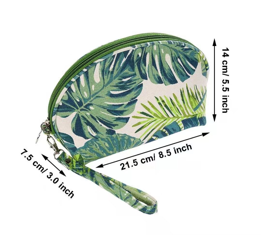Wholesale Cotton Printed Cosmetic Case For Woman Make-up pouch for girls, Customised Storage Bag, Portable bag for lady #GRD488 - Image 3